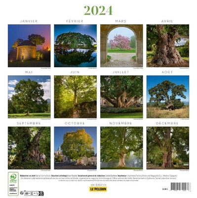 Nature sauvage - Calendrier 2024